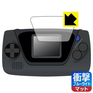 ゲームギア ミクロ 用 特殊素材で衝撃を吸収保護フィルム 衝撃吸収反射低減