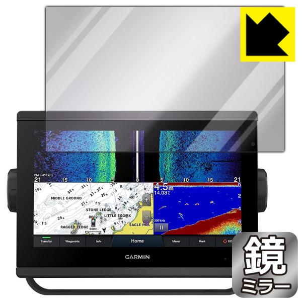 GARMIN GPSMAP 923xsv / 923 鏡に早変わり！ ミラータイプ保護フィルム Mi...