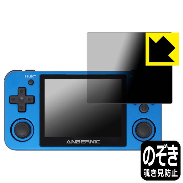 ANBERNIC RG351MP / RG350P のぞき見防止保護フィルム Privacy Shi...