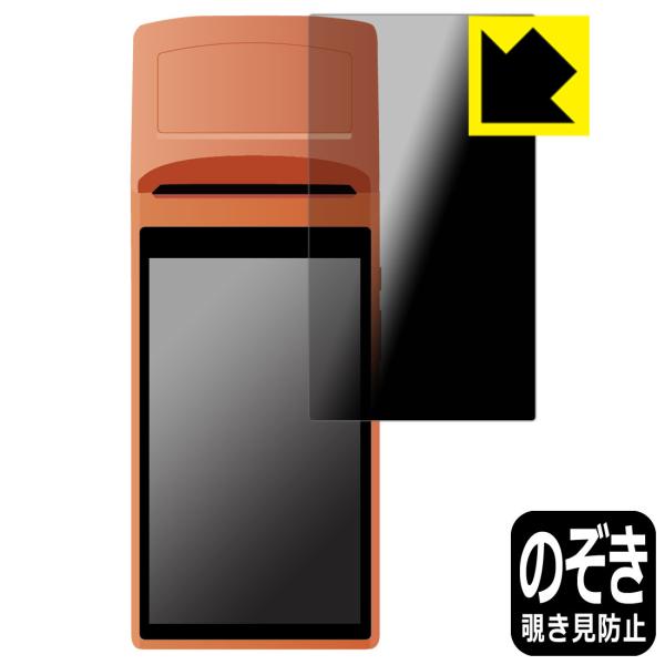 SUNMI V1s対応 Privacy Shield 保護 フィルム 覗き見防止 反射低減 日本製
