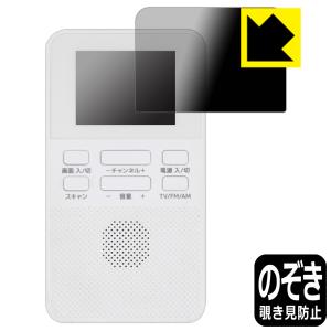 GRANPLE YGTV2DC 2.0V乾電池式ワンセグTV対応 Privacy Shield 保護 フィルム 覗き見防止 反射低減 日本製