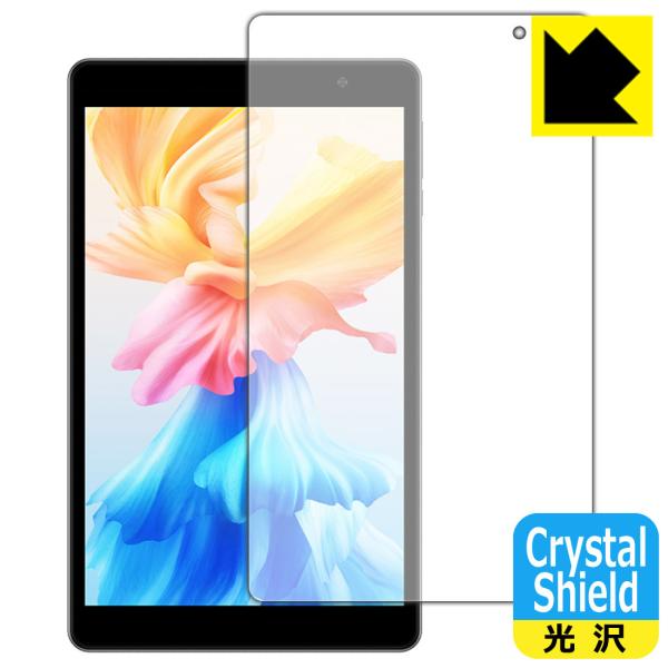 Teclast P85 防気泡・フッ素防汚コート!光沢保護フィルム Crystal Shield