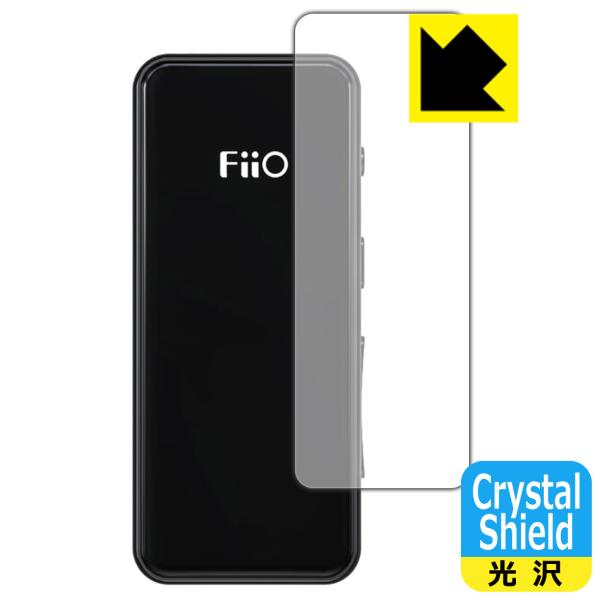 FiiO BTR3K 防気泡・フッ素防汚コート!光沢保護フィルム Crystal Shield (前...