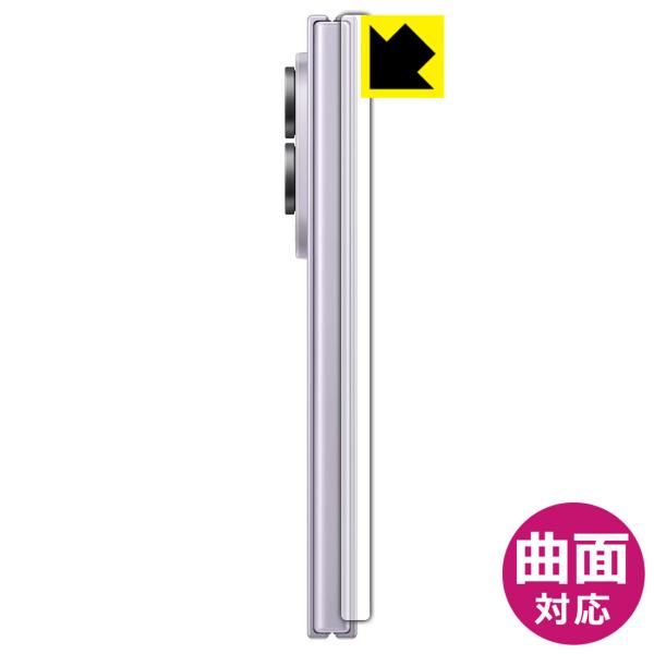 Galaxy Z Fold8 対応 Flexible Shield[光沢] 保護 フィルム [ヒンジ...