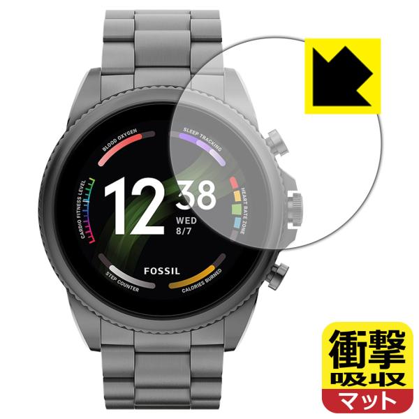 FOSSIL ジェネレーション6 スマートウォッチ [ケースサイズ 44mm用]対応 衝撃吸収[反射...