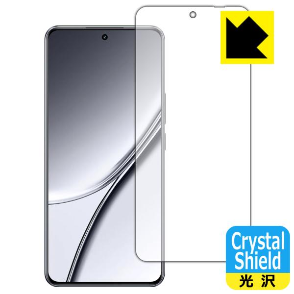realme GT5 対応 Crystal Shield 保護 フィルム [指紋認証対応] 3枚入 ...