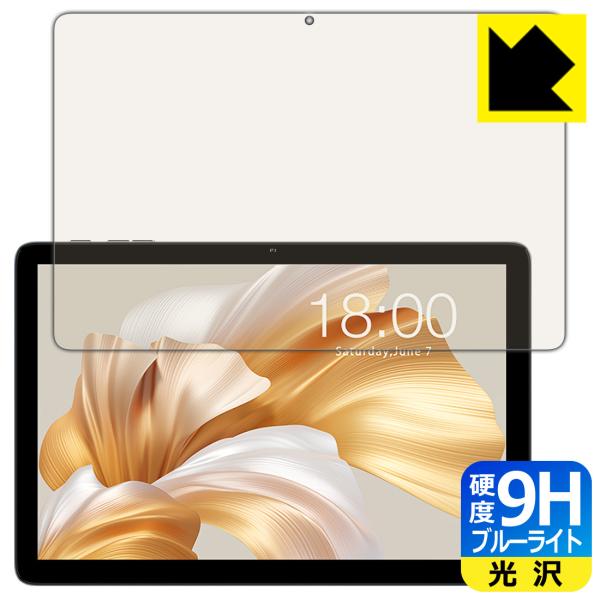 Teclast P30T 対応 9H高硬度[ブルーライトカット] 保護 フィルム 光沢 日本製