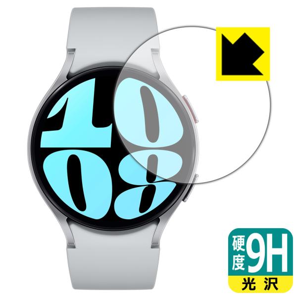 Galaxy Watch6 [ケースサイズ 44mm用] 対応 9H高硬度[光沢] 日本製 保護 フ...