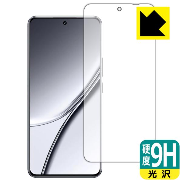 realme GT5 対応 9H高硬度[光沢] 保護 フィルム [指紋認証対応] 日本製