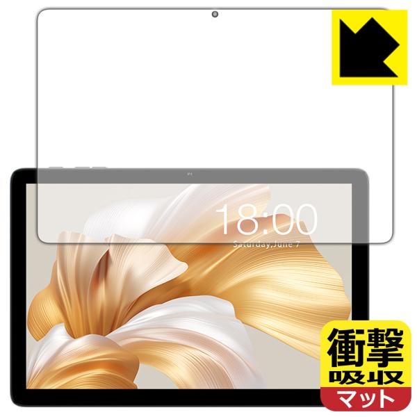 Teclast P30T 対応 衝撃吸収[反射低減] 保護 フィルム [画面用] 耐衝撃 日本製