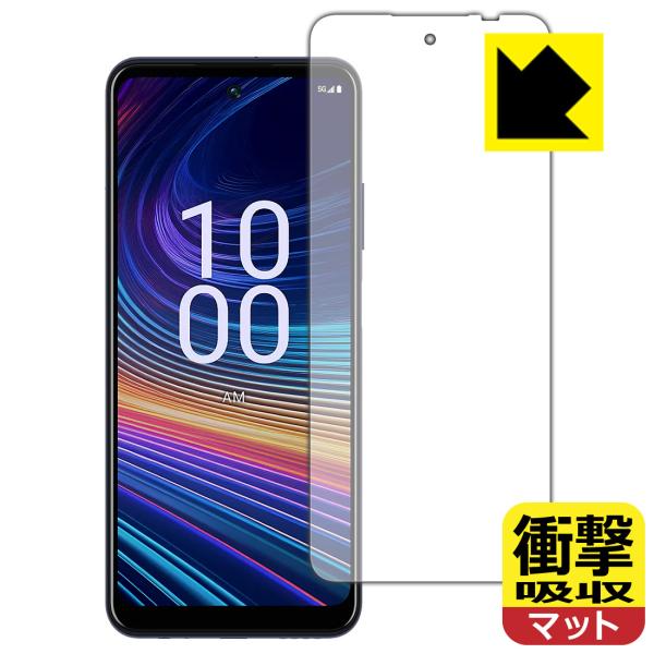 Celero 5G+ 2024 対応 衝撃吸収[反射低減] 保護 フィルム [画面用] 耐衝撃 日本...