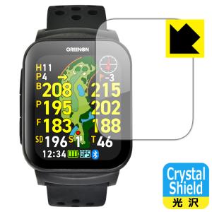 THE GOLF WATCH GS501 対応 Crystal Shield 保護 フィルム 光沢 日本製｜pdar