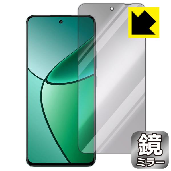 realme 12+ 5G 対応 Mirror Shield 保護 フィルム ミラー 光沢 日本製