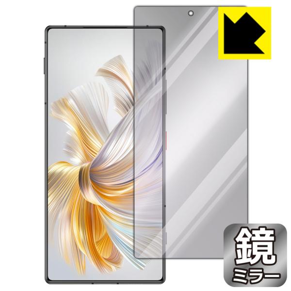 nubia Z70 Ultra 対応 Mirror Shield 保護 フィルム ミラー 光沢 日本...