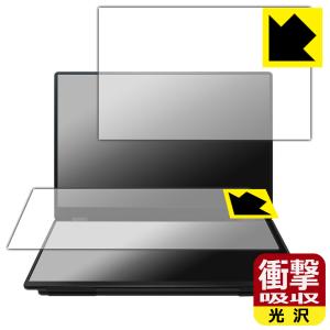 EHOMEWEI 15.6インチ デュアルモニター XQ-156NF  対応 衝撃吸収[光沢] 保護 フィルム 耐衝撃 日本製の買取情報