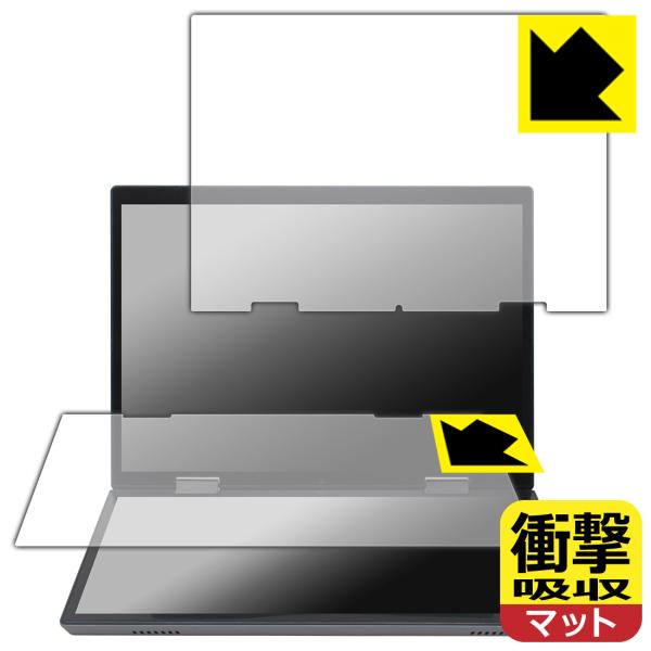 VETESA HL108D 対応 衝撃吸収[反射低減] 保護 フィルム 耐衝撃 日本製