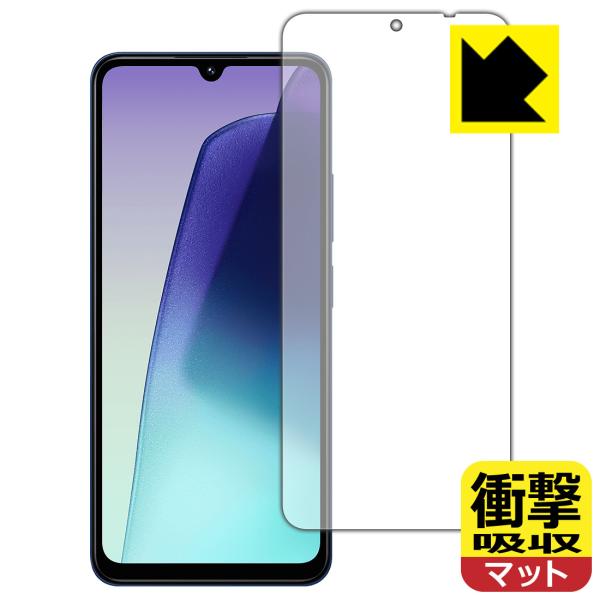 Xiaomi Redmi 14C 対応 衝撃吸収[反射低減] 保護 フィルム [画面用] 耐衝撃 日...