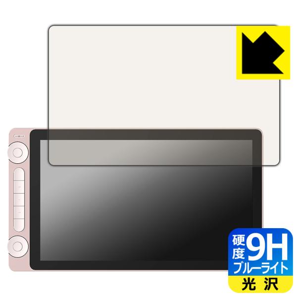 Kamvas 13 (Gen 3) 対応 9H高硬度[ブルーライトカット] 保護 フィルム 光沢 日...