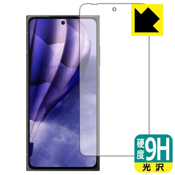 HMD Skyline 対応 9H高硬度[光沢] 保護 フィルム [画面用] 日本製