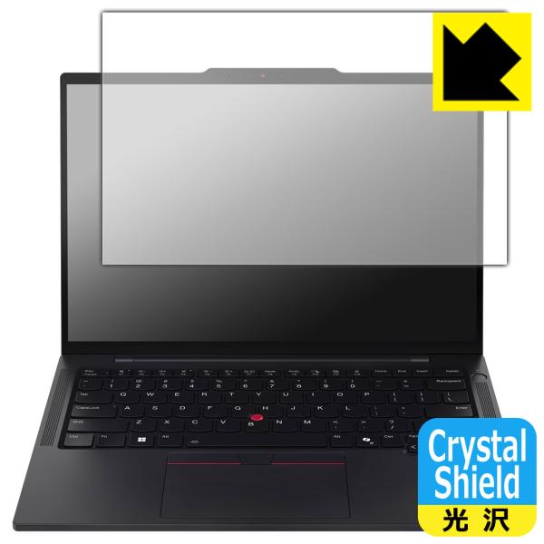 ThinkPad T14s Gen 6 対応 Crystal Shield 保護 フィルム 光沢 日...