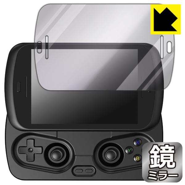 ANBERNIC RG Slide 対応 Mirror Shield 保護 フィルム ミラー 光沢 ...