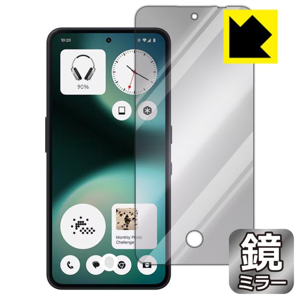 Nothing Phone (3a) Lite 対応 [指紋窓つき] Mirror Shield 保...