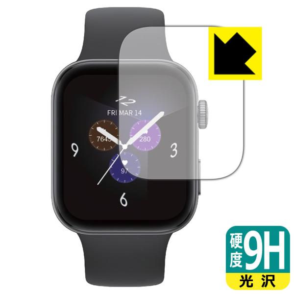 au Smart Watch (ASW2501B / ASW2501W) 対応 9H高硬度[光沢] ...