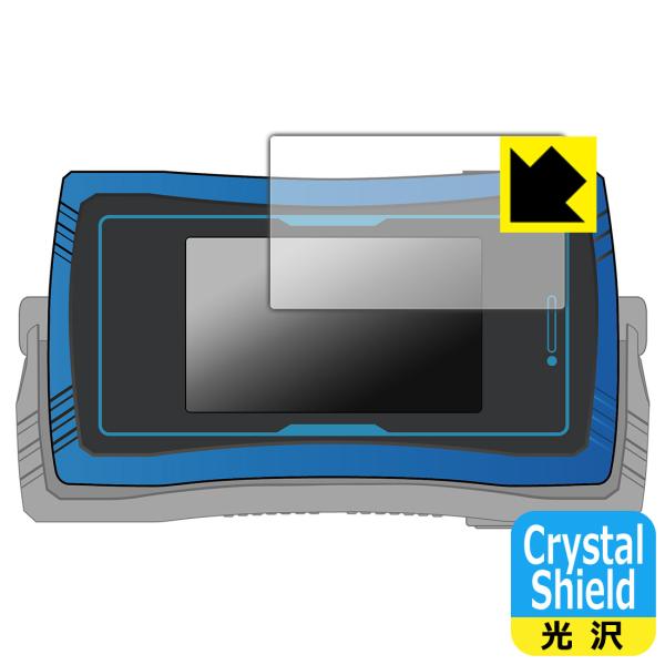 CSMミューズフォン 対応 Crystal Shield 保護 フィルム 光沢 日本製