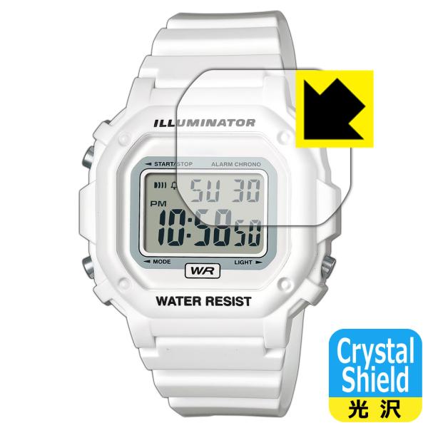 CASIO Collection F-108WHC シリーズ 対応 Crystal Shield 保...