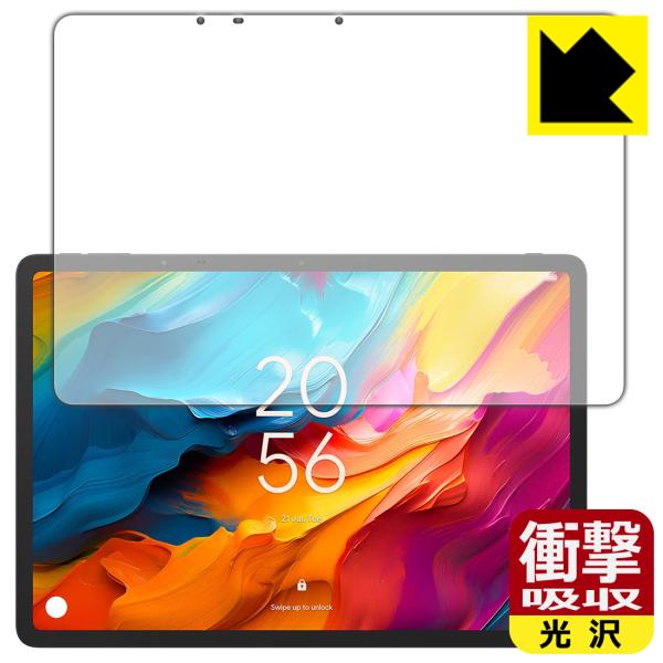 TCL NXTPAPER 14 (9491G) 対応 衝撃吸収[光沢] 保護 フィルム [画面用] ...