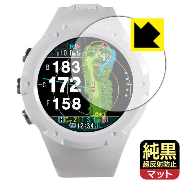 Shot Navi Evolve GII 対応 純黒クリア[超反射防止] 保護 フィルム 反射低減 ...