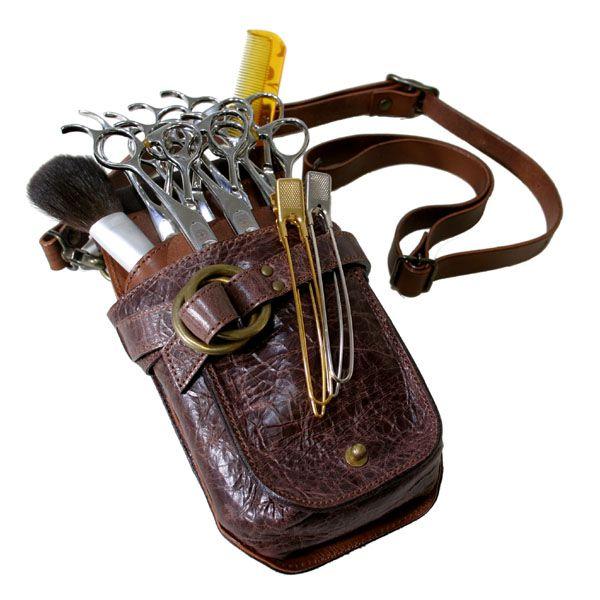 シザーケース 美容師 7丁 本革 レザー おしゃれ 日本製 手作り AGILITY Pro アジリテ...