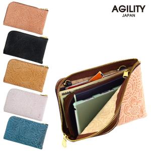 お財布ポシェット 本革 iPhone対応 長財布 トラベルウォレット お財布バッグ ショルダーバッグ AGILITY affa アジリティ アッファ ボヤージュ