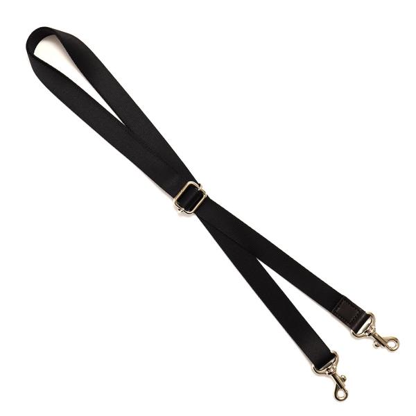 【ネコポス】長さ調節 単品 太め 軽量 黒 AGILITY アジリティ 20巾ナイロンベルト[M便 ...