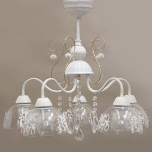 シャンデリア5灯 アンティーク照明 1年保証 PSEマーク付き 天井照明