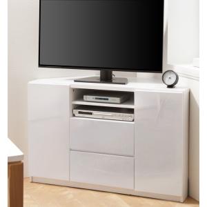 テレビ台 115cm 50インチ対応 コーナー・平面置き対応型 キャスター