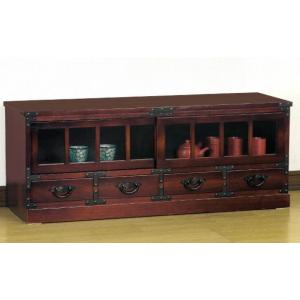 ◇アンティーク家具◇民芸家具◇ローボード◇木製家具◇ 民芸調・ローボード JAPANROOM アジアン家具 激安 インテリア家具 和