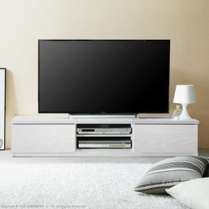 テレビ台 115cm 50インチ対応 コーナー・平面置き対応型 キャスター