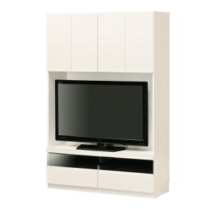テレビ台169cm 50インチV型対応 ホワイト　鏡面仕上げ　白　テレビボード テレビ台169cm 50インチV型対応 ホワイト 鏡面仕上げ 白 壁面収納 背面