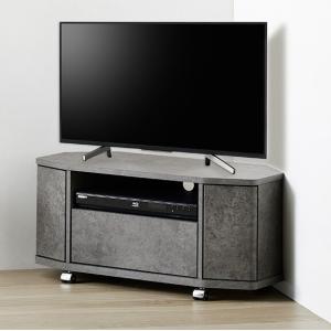 テレビ台 115cm 50インチ対応 コーナー・平面置き対応型 キャスター