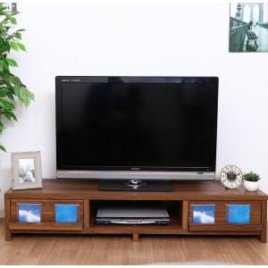 テレビ台 120cm 50インチ対応 テレビボード 鏡面 耐震 地震対策 転倒