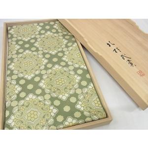 平和屋本店□最高級 人間国宝 北村武資 煌彩錦 六通柄袋帯 流水文 金  