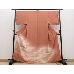 平和屋着物□京の名門・菱屋六右ェ門 紬 色留訪問着 平安人物文 正絹  