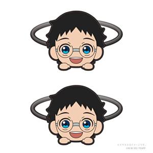 グレイ パーカー サービス 弱虫ペダル GLORY LINE ヘアゴム vol.1 小野田 坂道 約55×50×10mm PVC ポリエステル