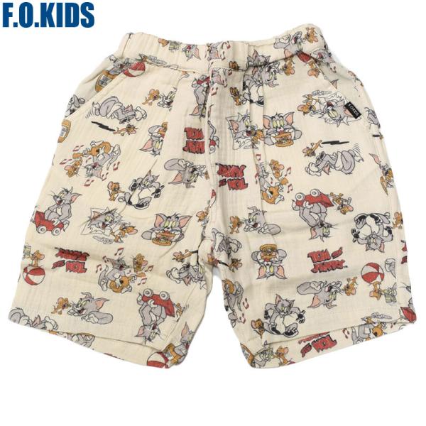 子供服 キッズ トムとジェリー ショートパンツ ハーフパンツ 短パン エフオーキッズ F.O.KID...