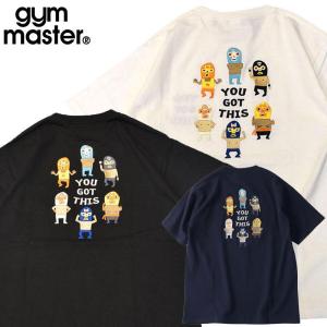 ジムマスター Tシャツ レスラー 覆面 マスク プロレス ルチャリブレ 刺繍 おもしろ GYMMASTER ジムマスター 7.4oz YOU GOT THIS 刺繍Tシャツ 721707