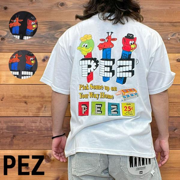 PEZ ペッツ Tシャツ 半袖 オーバーサイズ ビッグT ペッツ PEZ ビッグTeeシャツ