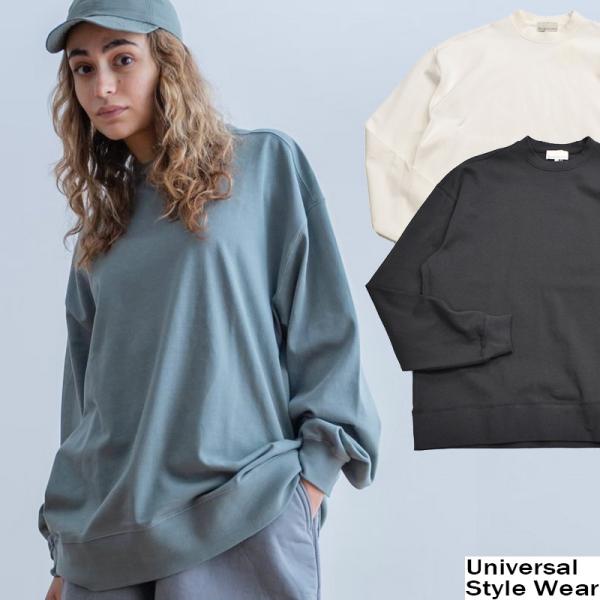 30%OFF ロングTシャツ ビッグシルエット Tシャツ 長袖 Universal Style We...