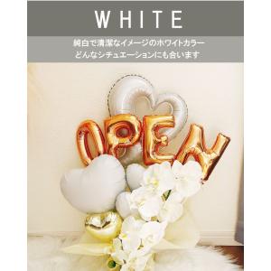 バルーンギフト 開店祝い 胡蝶蘭 ホワイト オ...の詳細画像3