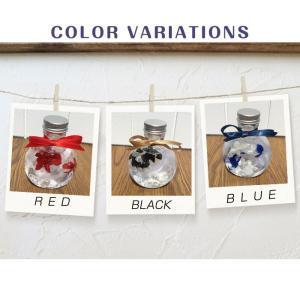 ハーバリウム ギフト あじさい 花 誕生日 紫...の詳細画像2